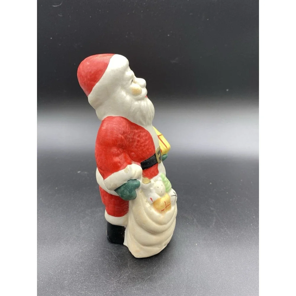 Hand‎ Painted Santa With Sack